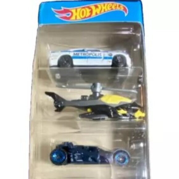 Hot Wheels '11 Charger Batcopter Dark Knight Batmobile Bedlam Velocita Batman DC - Picture 1 of 7